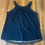 New Directions NWT Blouse 1X Black and Gold Sequin Sleeveless Tank NYE Party Photo 6