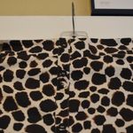 Cara Cara Animal Print Full Skirt Brown Size 2 Photo 5