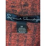 French Laundry  Burnt Orange & Black Cowl Neck Sweater 1X nwt (4747) Photo 2
