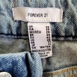 Forever 21  Curved Flare Jeans Light Wash Womens Size 28 Photo 4