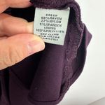 Eliza J Fit Flare Mini Dress Women 8 Plum Cap Sleeve Cocktail Quiet Luxury Chic Photo 4