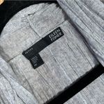 Eileen Fisher  gray crinkle cardigan light‎ weight Photo 1