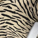 Nili Lotan Animal Print Tiger Stripe Sweatshirt Hoodie Pullover Sz Med Womens Photo 5