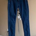 Forever 21 Size 24 tall low rise  dark wash denim straight leg blue jeans Photo 0
