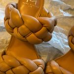 Marc Fisher Women Hammy Heeled Slide Sandals Size 61/2 Beige Photo 1