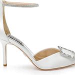 Badgley Mischka Collection Ulissa d'Orsay Pump, White, Size 10, NWT Photo 3
