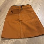 La Ligne Hutton Mini Skirt Brown Size 0 Photo 5