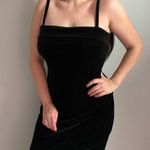 Vintage Gothic 90s Prom Dress Black Size undefined Photo 0
