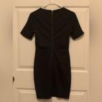 Lucca Couture Elegant Black Mesh Dress. Size-Small Photo 2