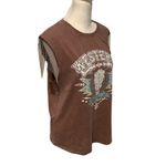Boot Barn Rock & Roll Denim Women’s Chain Fringe Top BRAND NEW W/TAG. Size M Brown Size M Photo 9