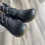 Sperry  Womens size 8 Black Rubber Boot‎ Saltwater Water Resistant Farm Gorpcore Photo 3