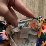 We Wore What  Macro Wildflowers Tube Mini Skirt Photo 2