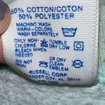 Jerzees vintage made in the USA ice blue sweatshirt with winter graphic print Photo 4