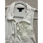 Celebrity Pink  Women Size Small Dress Sleeveless Halter Cream Bubble #2.. Photo 4