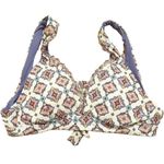 Becca NWT Triangle Bikini Marrakesh Print Tie Back Bathing Suit Swim Top Size S Photo 3