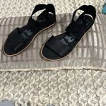 Sorel Black Sporty Ella III Ankle Strap Flat Sandals with Cushioned Footbed Photo 9