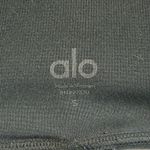 ALO Yoga Size Small Pull On Dark Green Moto Style Leggings Mesh Panel High Waist Photo 4