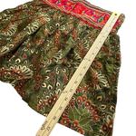 Vintage boho festival embroidered size S skirt hippie Red Photo 1