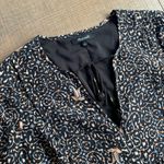 Madewell silk fiesta paisley print ruffle keyhole tie mini dress Photo 4