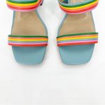 Ann Taylor Ann‎ Taylor Machelle Rainbow Block Heel Sandals 6 Photo 2