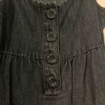 Juicy Couture NWT Vintage Denim Dress – Size 4 – Eyelet Hem & Button Detail Photo 1