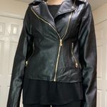 Missguided TALL faux Leather Jacket Photo 3