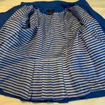 Grace Elements  Blue Belted Short Trench Pea Coat Jacket Women’s Size 12 Roll Tab Photo 10