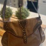 Coldwater Creek Faux Leather Magnetic Close Studded Western Style Purse Photo 1