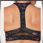 Lululemon  Break Free Bra Nulux Frozen Flourish multi Black Floral bra 12 Photo 1