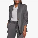 Calvin Klein NWT Women's One Button Closure Wear to Work Suits Blazer Pinstripe Photo 1
