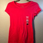 No Boundaries Women's Pink/Red NOBO T-Shirt size small Crew Neck Brand New With Tags Photo 0