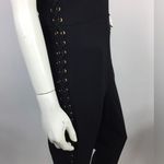 Bebe x Naven Corset Lace Up Jumpsuit Black Size 8 Photo 13