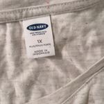 Old Navy  Oatmeal Heather Glittery Long Sleeve Top Size 1X Photo 3