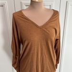 Zanzea Rust Brown Tunic Top Pockets Lagenlook Minimalist Boho Classic Photo 1