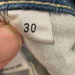 Vervet High Rise Lightwash Distressed Straight Leg Mom Denim Jean Size 30 Photo 3