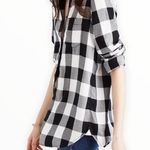 Madewell Slim Ex Boyfriend Buffalo Check Shirt Photo 0
