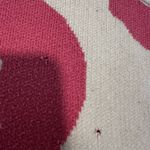 Moon & Madison Sz:M Cropped Pink Smiley Face Crew Neck Oversized Sweater. White Size M Photo 12