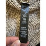 Chico's Travelers Womens Size 2 US L Lurex Sweater Jacket Beige Metallic Jardigan Photo 6