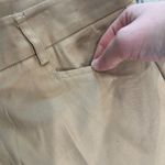 Sharagano  NWT Beige Long Length Wide Leg Pants Women's P22 Photo 3