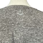 Beyond Yoga  Long Sleeve‎ Top in Heather Grey Sz M Photo 3