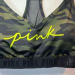 PINK - Victoria's Secret Victorias Secret Pink Women's Ultimate Lightly Lined Sport Bra Camo Green  VS XL Photo 1