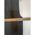 Lulus Perfect Company Black Tweed Cropped Sleeveless Blazer Pearl Buttons Small Photo 5