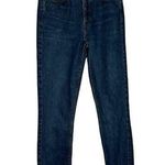 RE/DONE Raw Hem Hidden Button Fly Slim Jeans Size 24 Photo 0