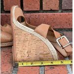 Antonio Melani Antonio Milani leather cork wedge Maree sandals size 9 Photo 9