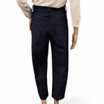 AYR NWOT! All Year Round THE BEAT Y2K Navy Wide Leg Jeans Sz 25 Barrel Leg BOHO Photo 3