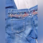 DKNY VINTAGE  Women’s Embroidered Straight Leg Denim Jeans Photo 3