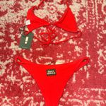 Daily Drills  Terry Bikini Set Heart Photo 2