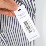 Amour Vert NEW Taya Seersucker Wide Leg Jumpsuit Stripe Blue White Women's XS Photo 8