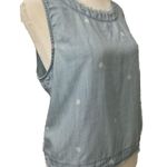 Cloth & Stone Anthropoligie Shirt Sz Large Button Up The Back. LTOP750 Photo 1