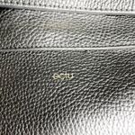 ECTU Palermo Italian Calfskin Leather Weekender Bag in Black Photo 9